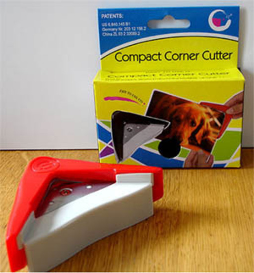 Compact Corner Punch Makes Perfect Rounded Corners Small