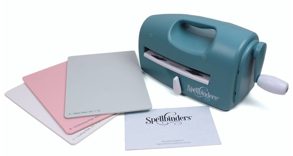 Spellbinders Grand Calibur Die Cutting Embossing Machine Teal