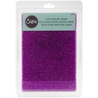 Sizzix Big Shot Cutting Pads Purple with Silver Glitter 662142