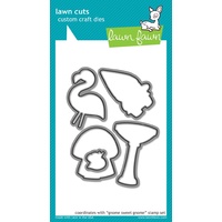 Lawn Fawn Gnome Sweet Gnome Stamp+Die Bundle