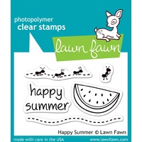 Lawn Fawn Happy Summer Stamp+Die Bundle