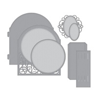 Spellbinders Shapeabilities Die Elegant 3D Vignettes Grand Dome 3D Card S6-136