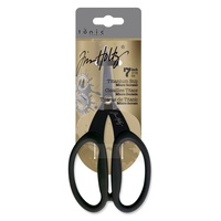 Tim Holtz Tonic Craft Non-Stick Micro Serrated Scissors 7 Inch