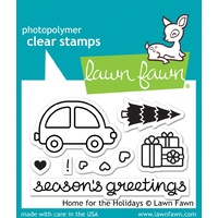 Lawn Fawn Home For The Holidays Stamp+Die Bundle