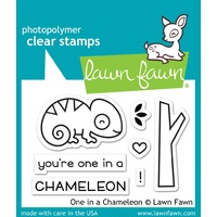 Lawn Fawn One In A Chameleon Stamp+Die Bundle