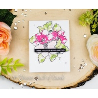 Altenew Hibiscus Bouquet Stamp Set ALT1543 