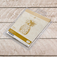 Hotfoil Stamps Summer Tree, Rosey Border and Pineapple