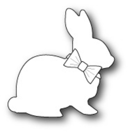 Poppystamps Die - Frilly Bunny 1149 