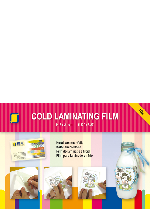 Cold Laminating Film A5 10/Pkg Laminating without a machine.