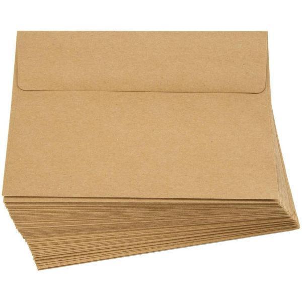 25 Kraft Envelopes 5x7 Envelopes A7 (13cm x 18cm)