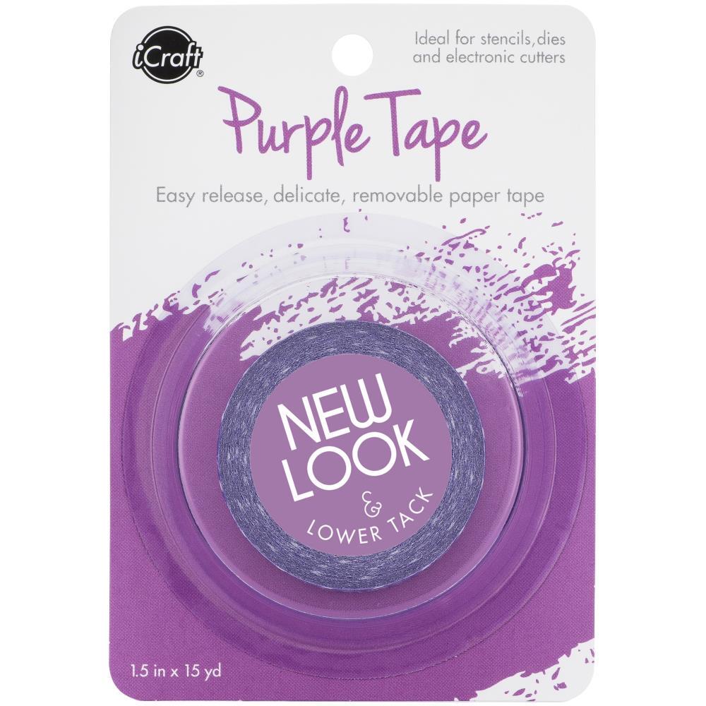 iCraft Thermoweb Removable Purple Tape 1.5"X15yd Roll