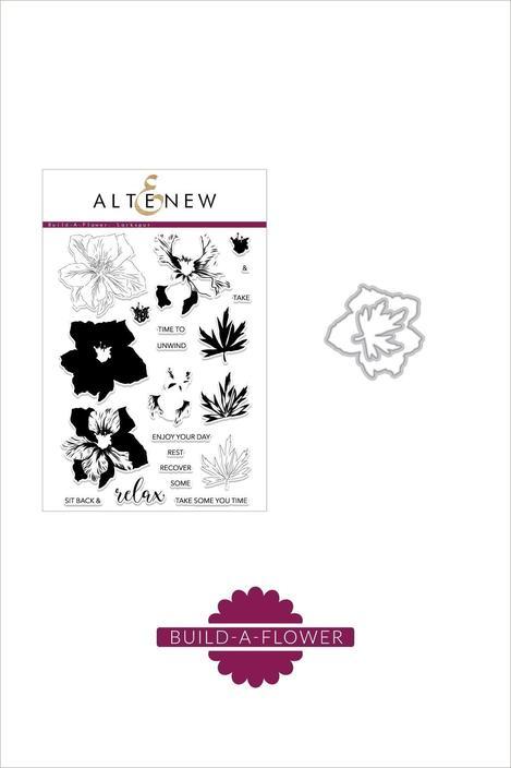 Altenew Build-A-Flower Larkspur Die and Stamp Bundle