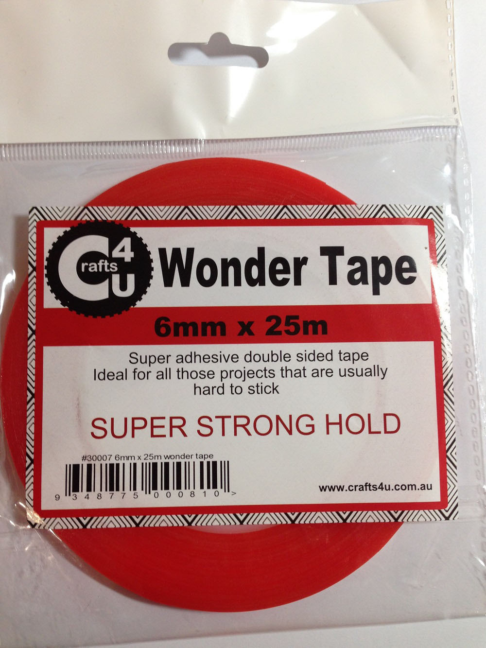 Wonder Tape DoubleSided 6mm x 25m STRONGEST Tape