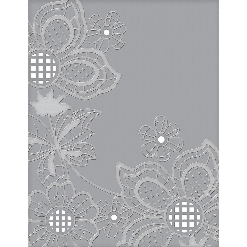 Spellbinders Cutting Embossing Folders Floret Cluster CEF005