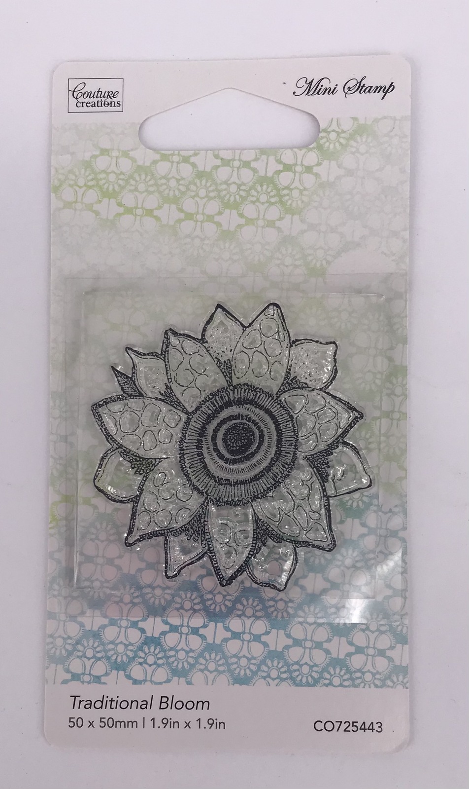 Couture Creations Mini Stamp Le Petit Traditional Bloom