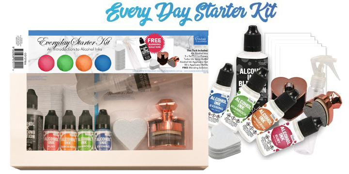 Couture Creations Alcohol Ink Starter Kit Everyday