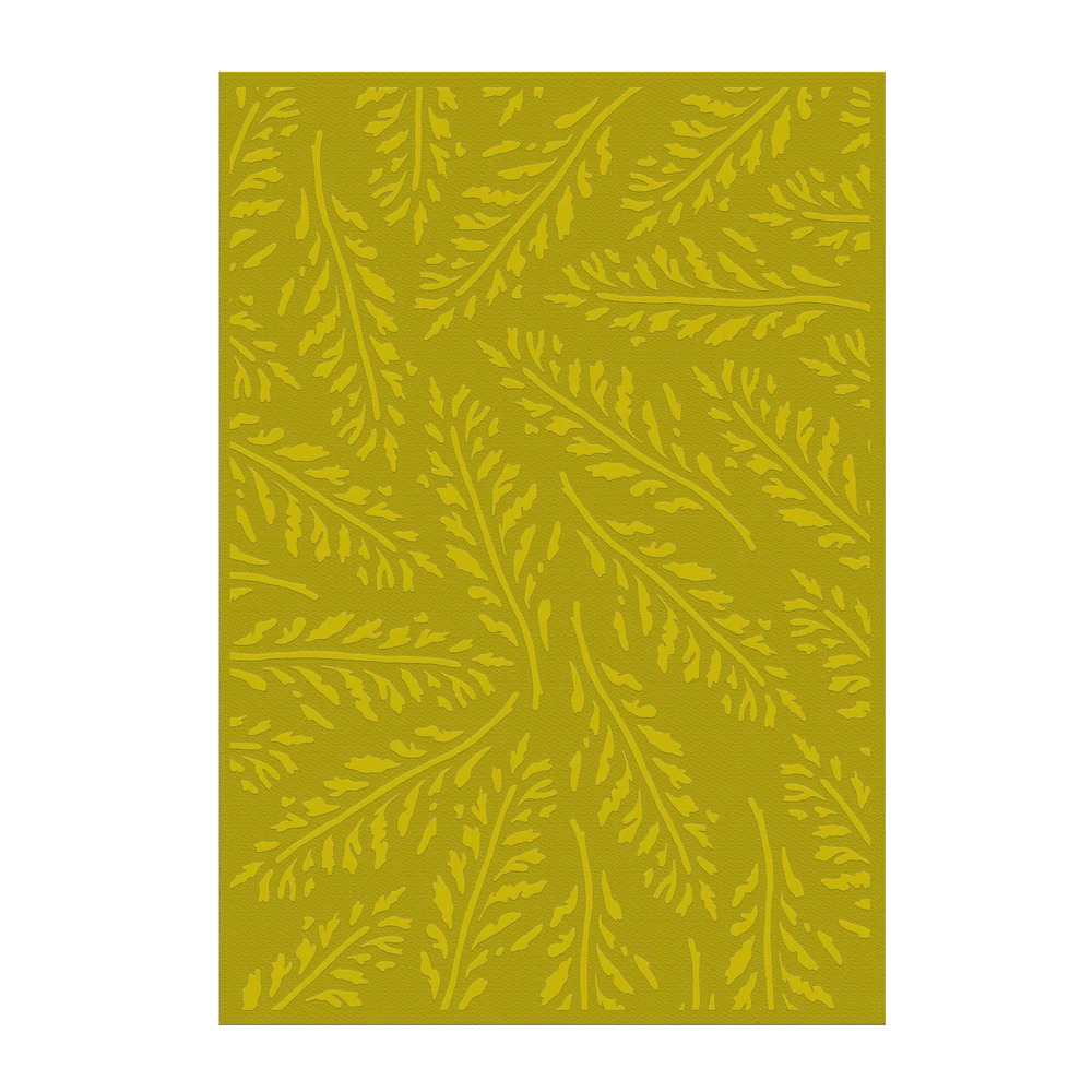 Couture Creations Embossing Folder 5x7 Earthy Delights Collection - Fern Leaf