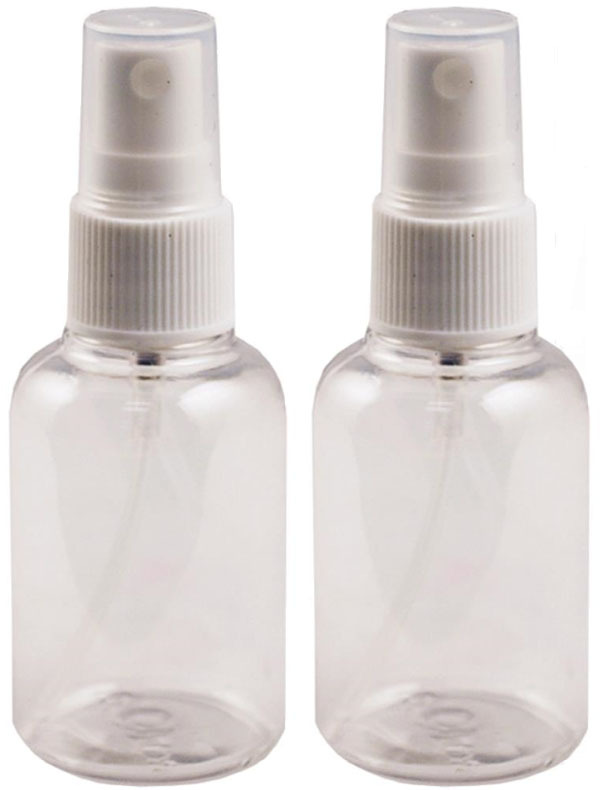 Refillable Mist Spray Bottles 2/Pkg 40ml