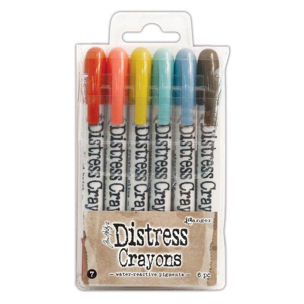 Tim Holtz Distress Crayon Set 7