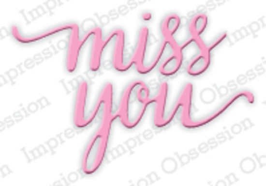Impression Obsession Die Miss You DIE384E 