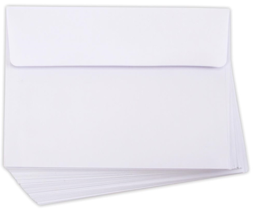 5x7 white envelope