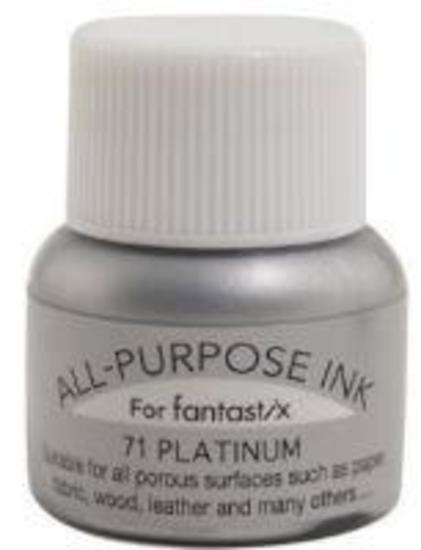 Tsukineko All Purpose Ink for Fantastix 15ml 71 Platinum