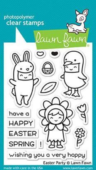 Lawn Fawn Stamps Easter Party LF1589