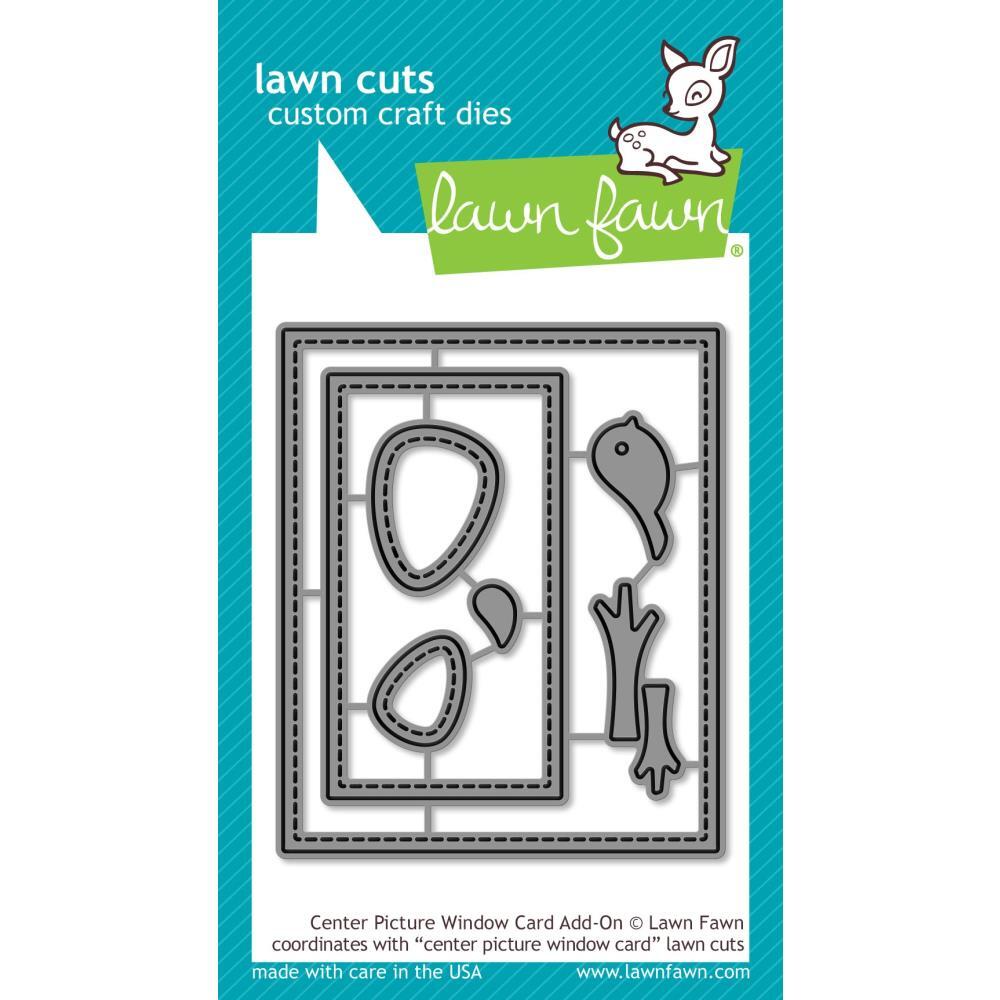 Lawn Fawn Cuts Centre Picture Window Card Add-On Dies LF1972