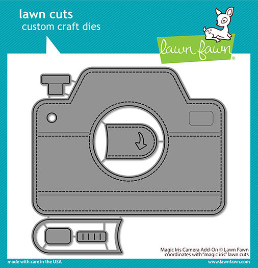 Lawn Fawn Cuts Magic Iris Camera Add-On LF2344