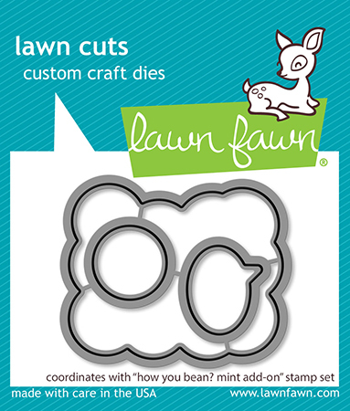 Lawn Fawn Dies How You Bean? Mint Add-On Lawn Cuts LF2683