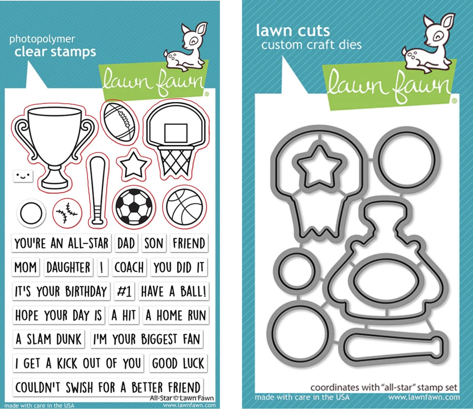 Lawn Fawn All Star Stamp and Die Bundle