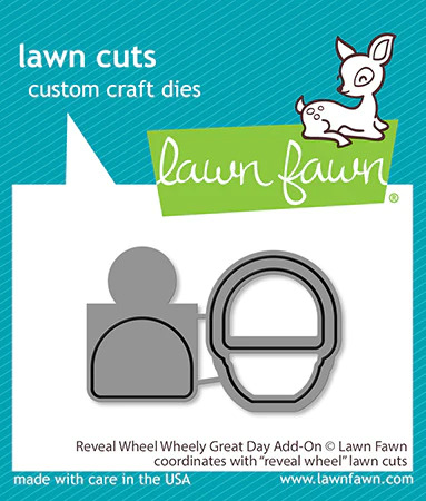 Lawn Fawn - Lawn Cuts - Reveal Wheel Wheely Great Day Add-On Dies - LF3073