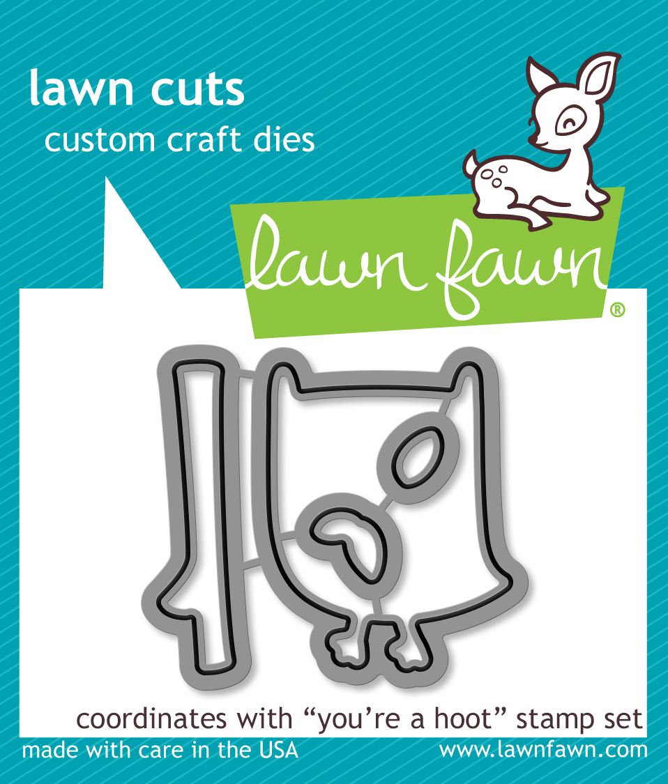 Lawn Fawn Cuts You're A Hoot Dies LF696 