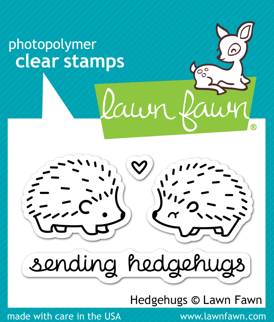 Lawn Fawn Stamps Hedgehugs LF729 