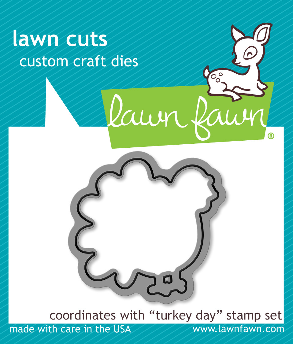 Lawn Fawn Cuts Turkey Day Die LF968 