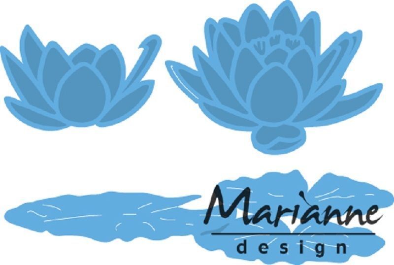 Marianne Design Dies Creatables Die Tiny's Waterlily LR0460