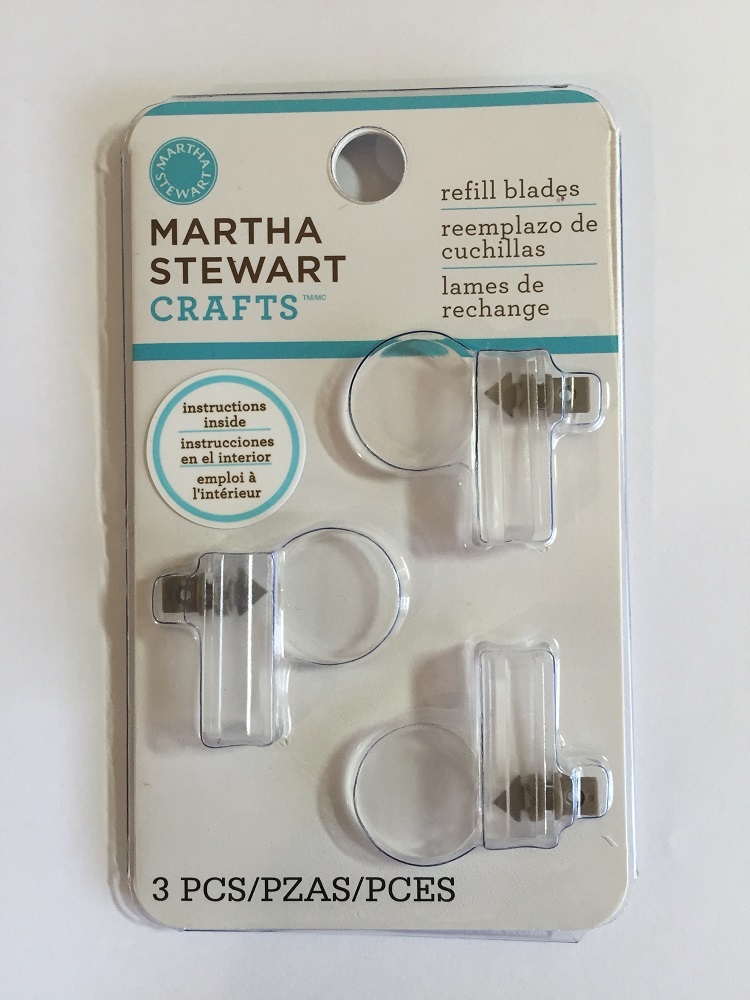 Martha Stewart Circle Cutter Replacement Blades 3 Blades FREE