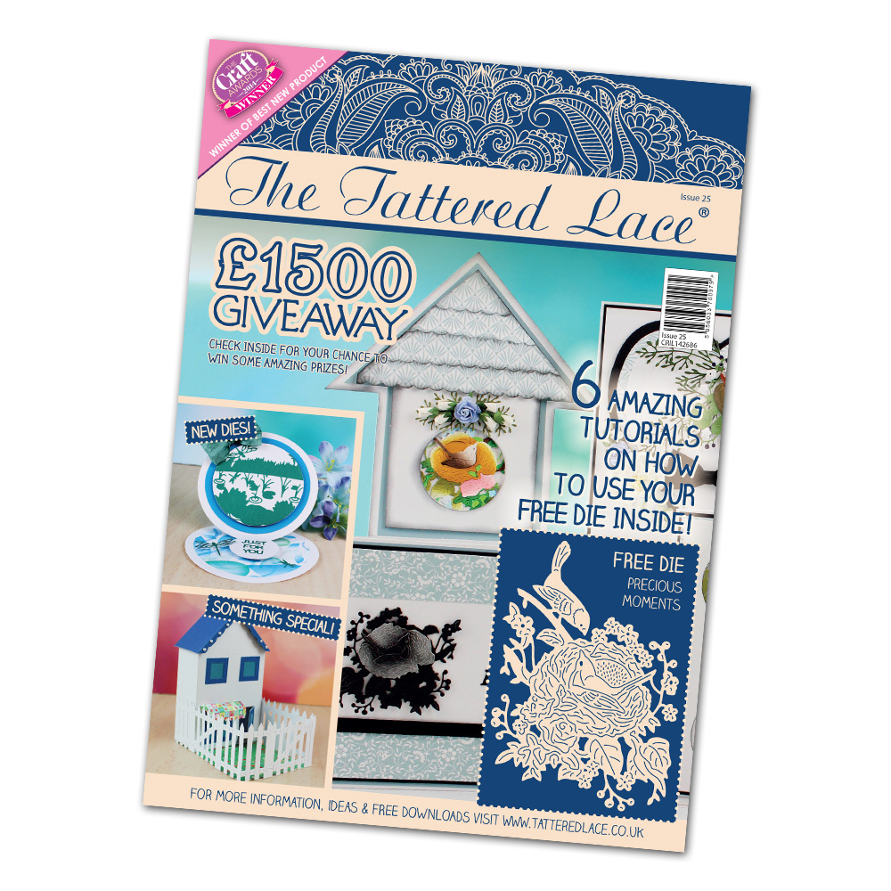 Tattered Lace Magazine Issue 25 with Precious Moments Die