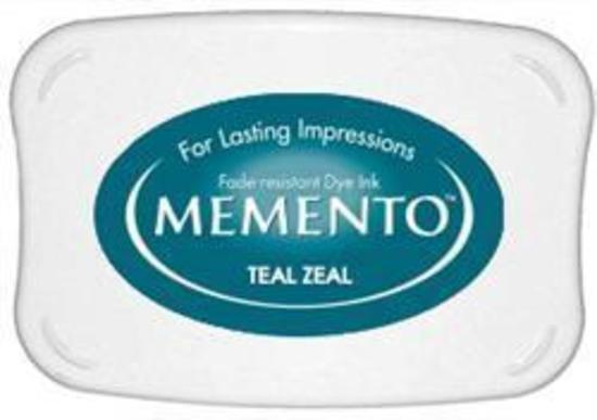 TSUKINEKO Memento Ink Pad - Teal Zeal ME-602
