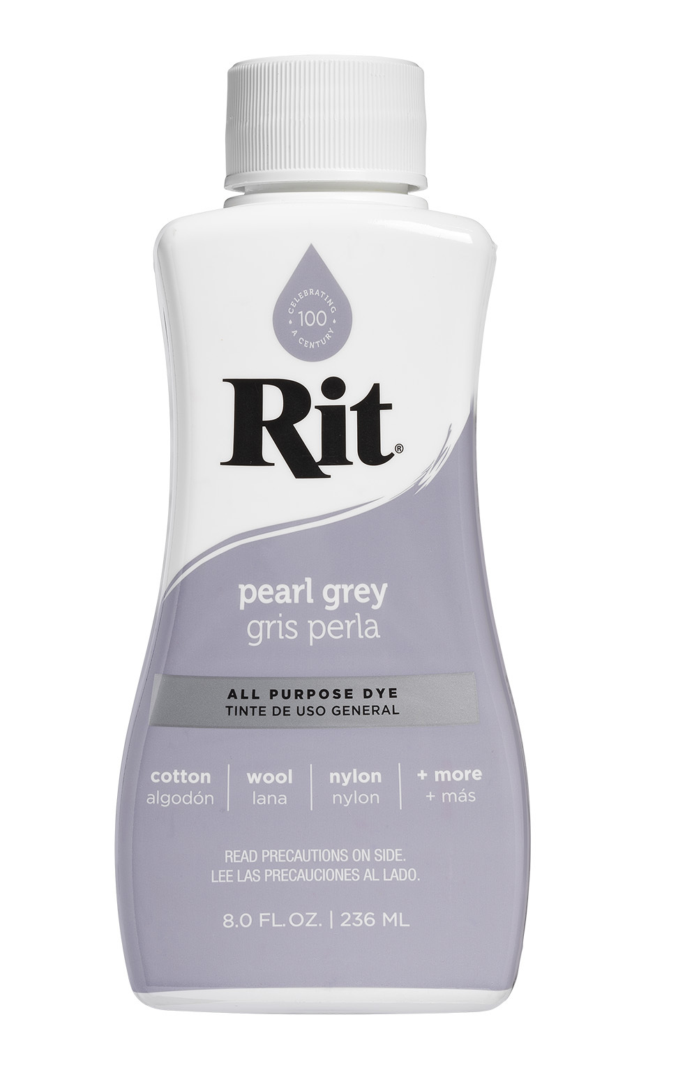 Rit Dye Liquid 236ml Pearl Grey