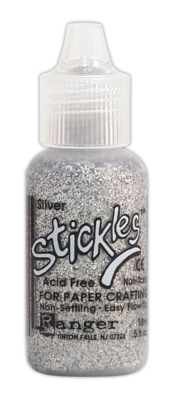 Ranger Stickles Glitter Glue .5oz Silver