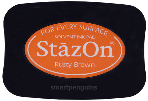 StazOn Craft Ink Rusty Brown