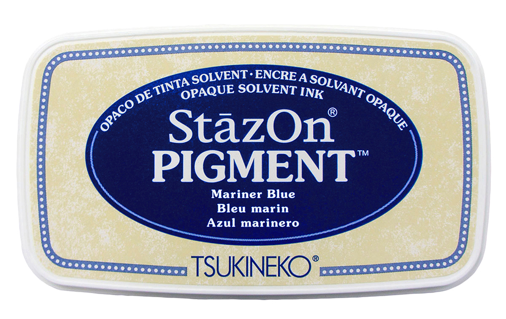 StazOn Pigment Ink Pad Mariner Blue