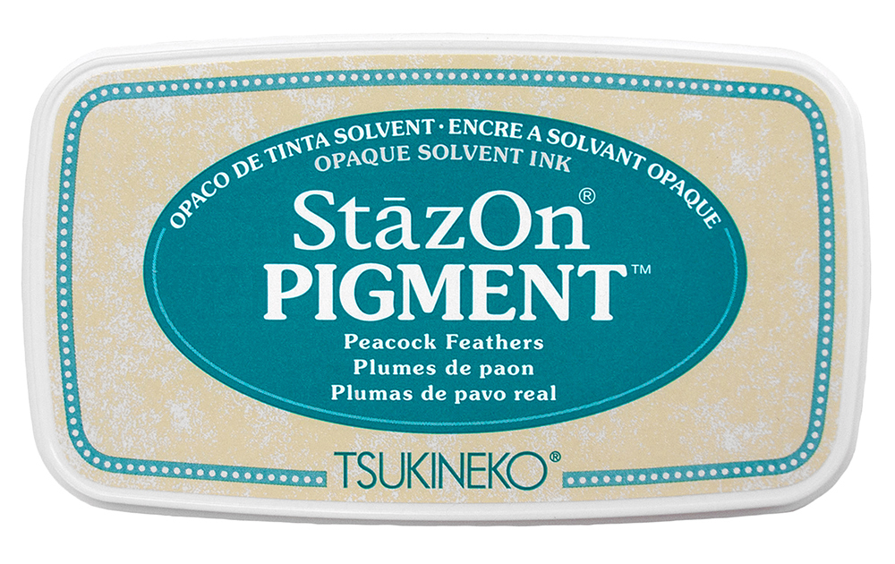 StazOn Pigment Ink Pad Peacock Feathers
