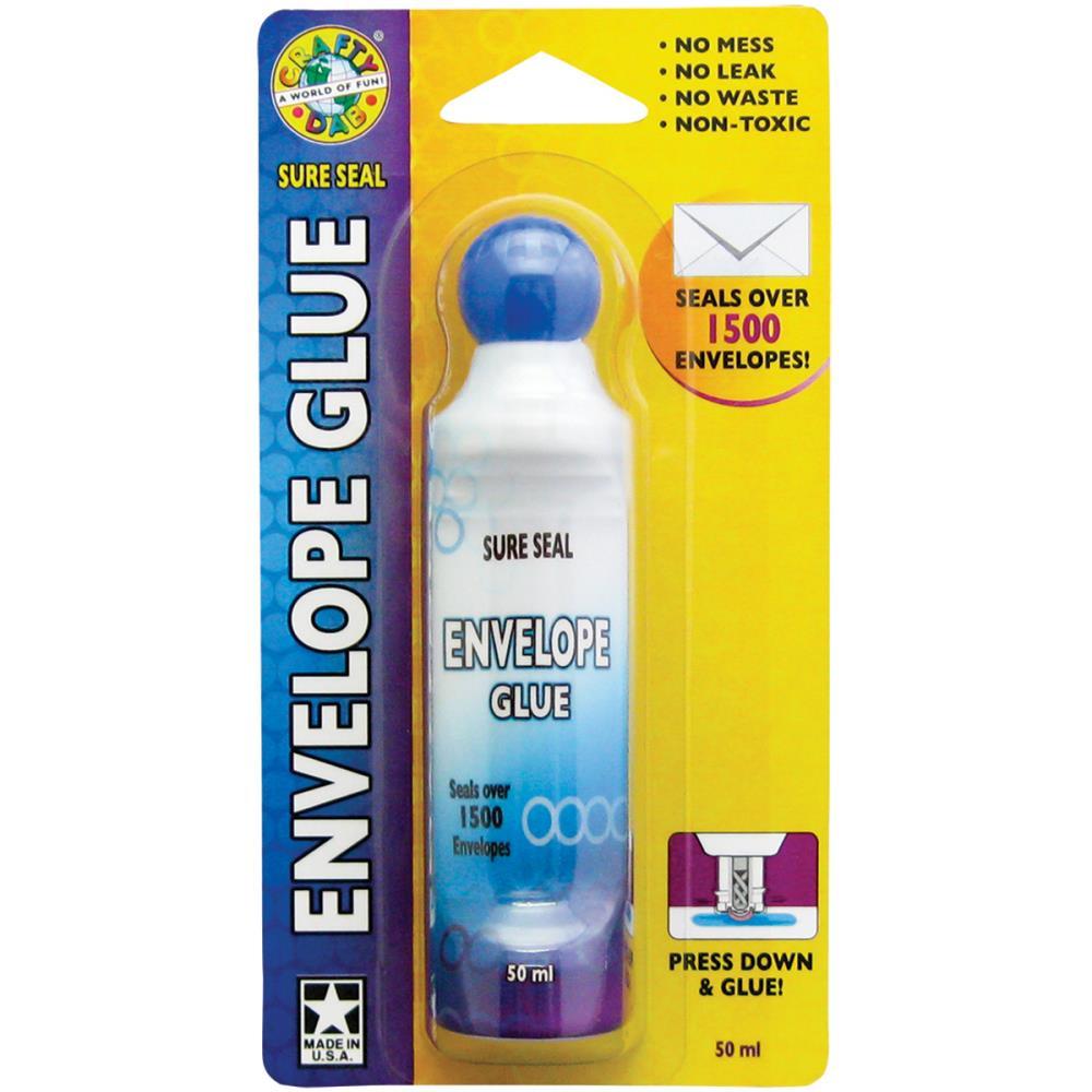 Sure Seal Envelope Glue 50ml Seals over 1500 Envelopes