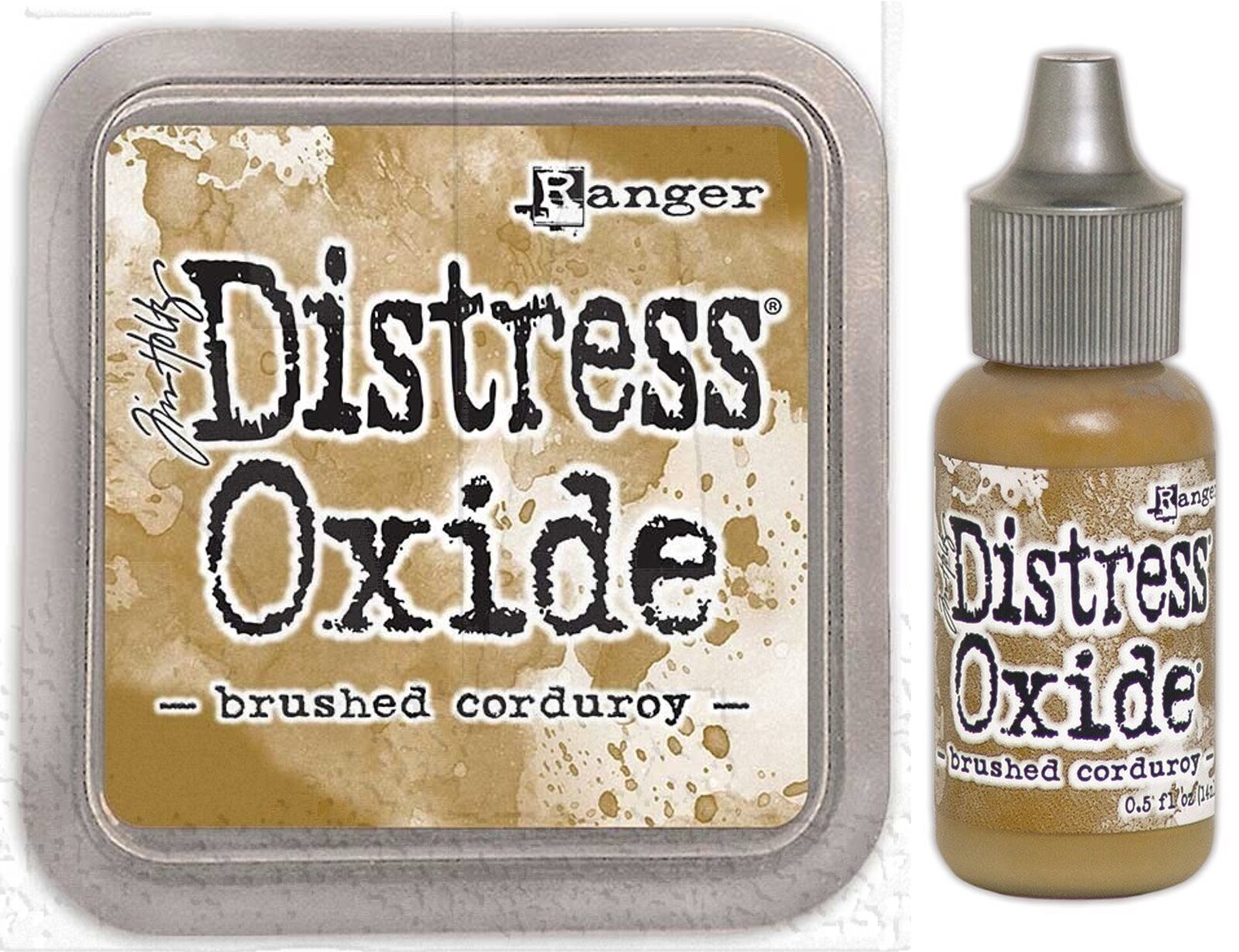 Tim Holtz Distress Oxide Ink Pad + Reinker Brushed Corduroy