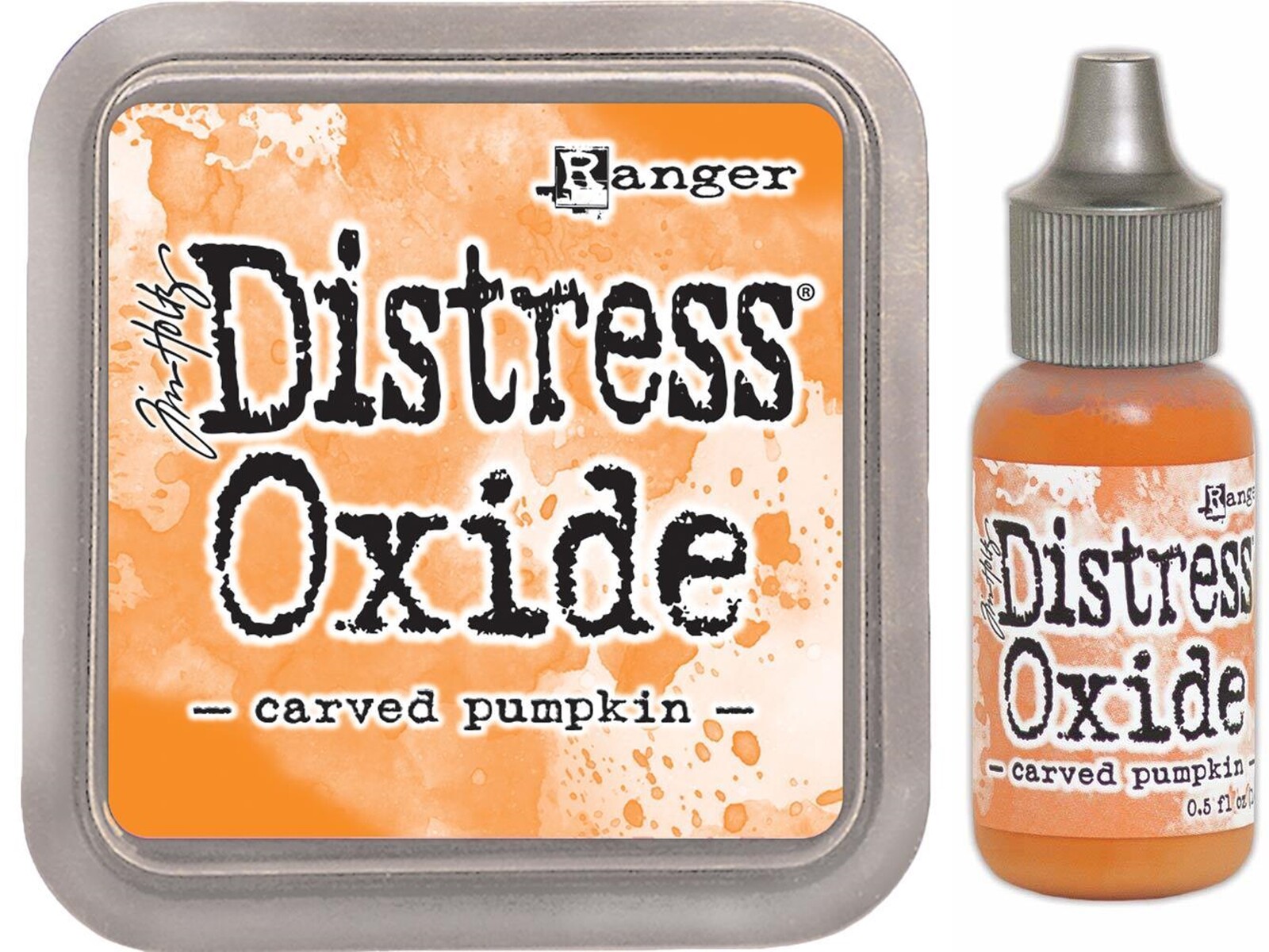 Tim Holtz Distress Oxide Ink Pad + Reinker Carved Pumpkin