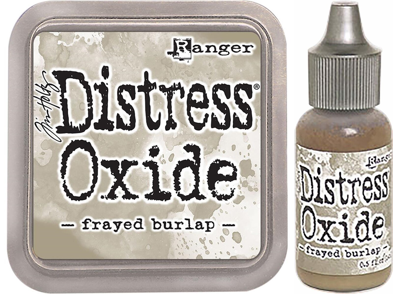 Tim Holtz Distress Oxide Ink Pad + Reinker Frayed Burlap