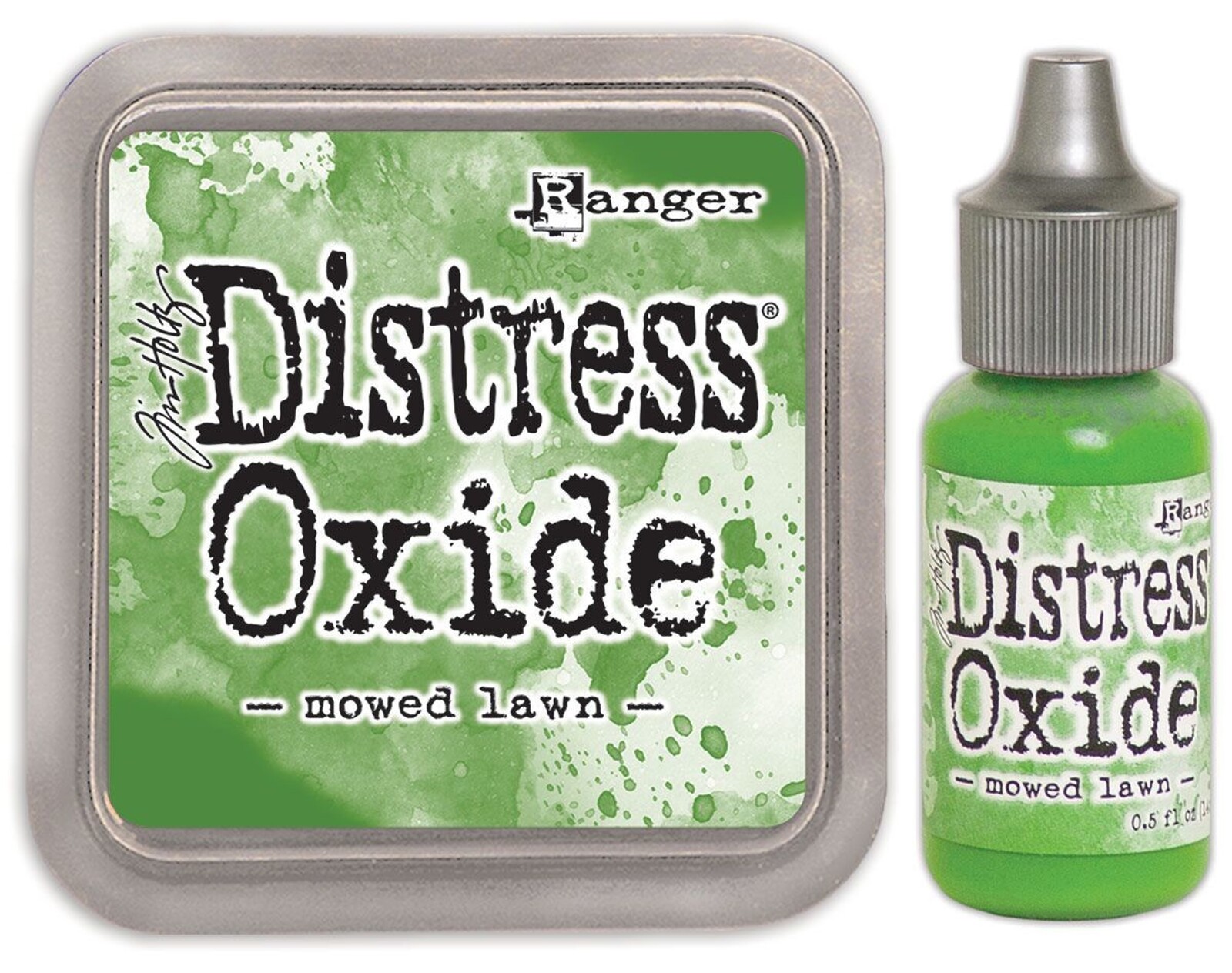 Tim Holtz Distress Oxide Ink Pad + Reinker Mowed Lawn