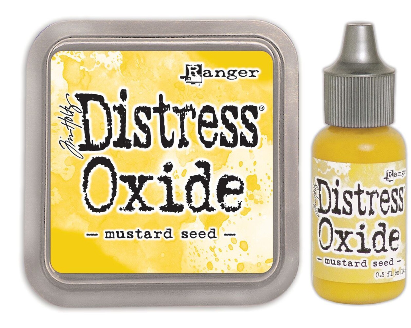 Tim Holtz Distress Oxide Ink Pad + Reinker Mustard Seed